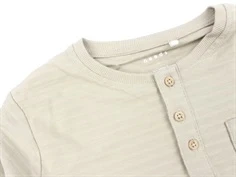 Name It oxford tan bluse